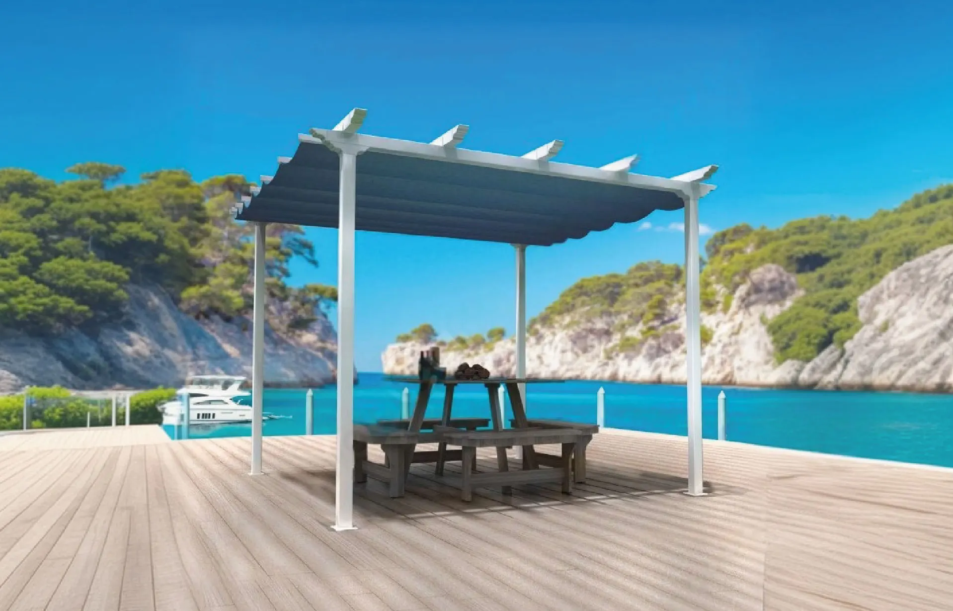 Imagen pergola pergolux plus