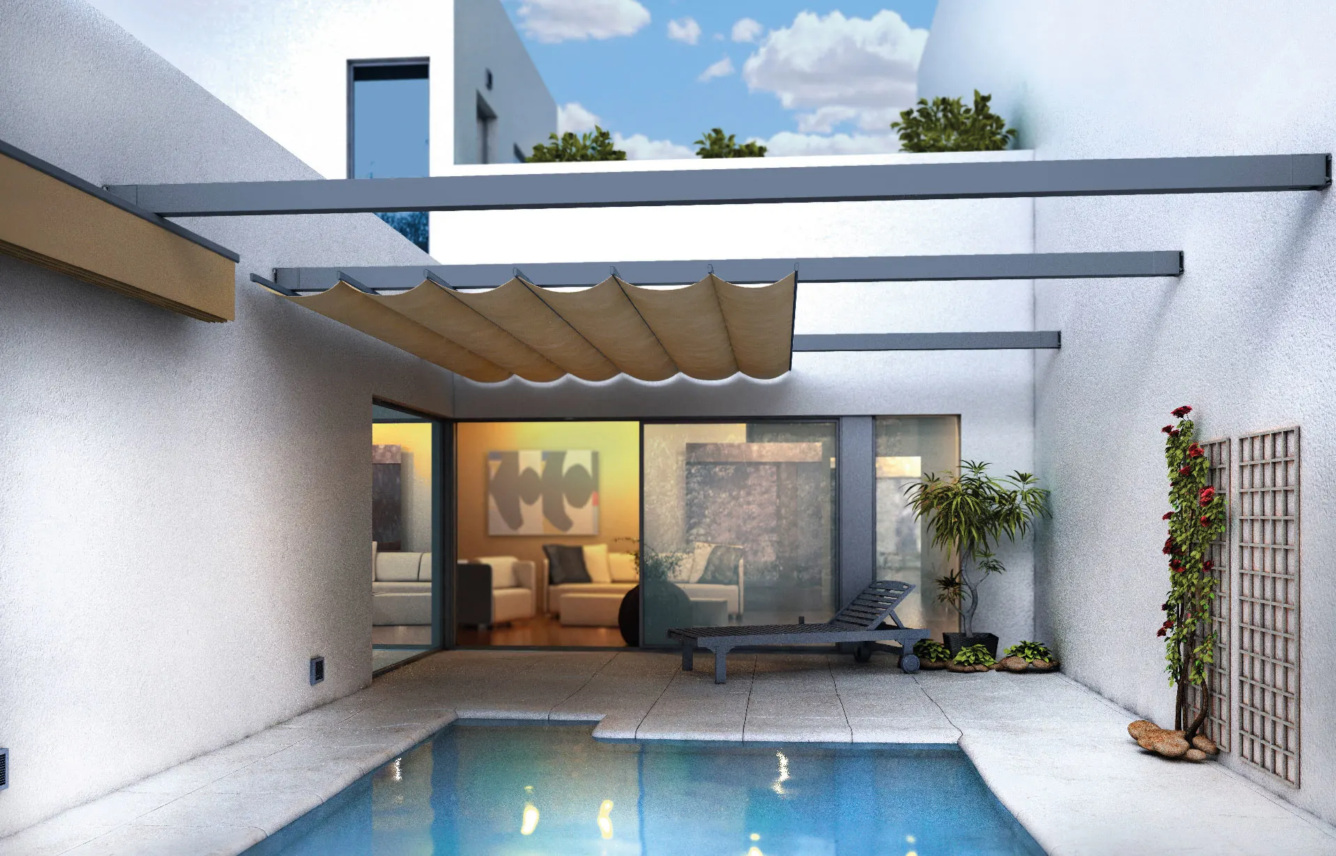 Imagen pergola pergolux plus